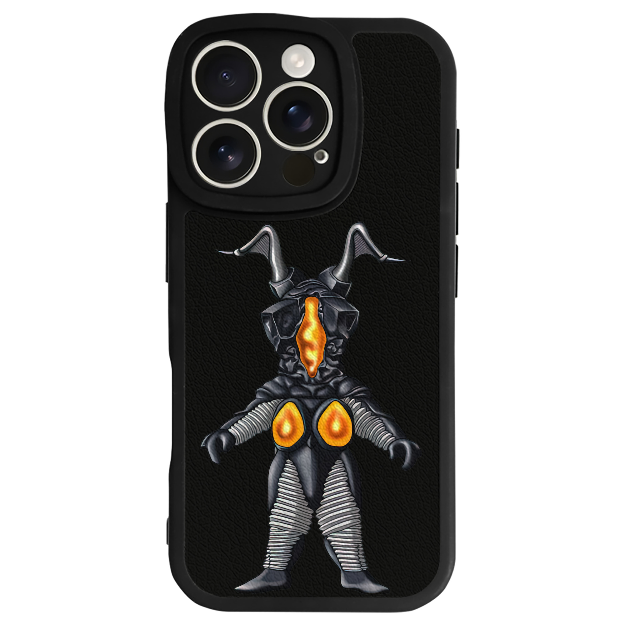 （画像用） ウルトラマン Ultraman 【iPhone 16シリーズ対応】シリコンスマホケース（レザー調） 材質：シリコン